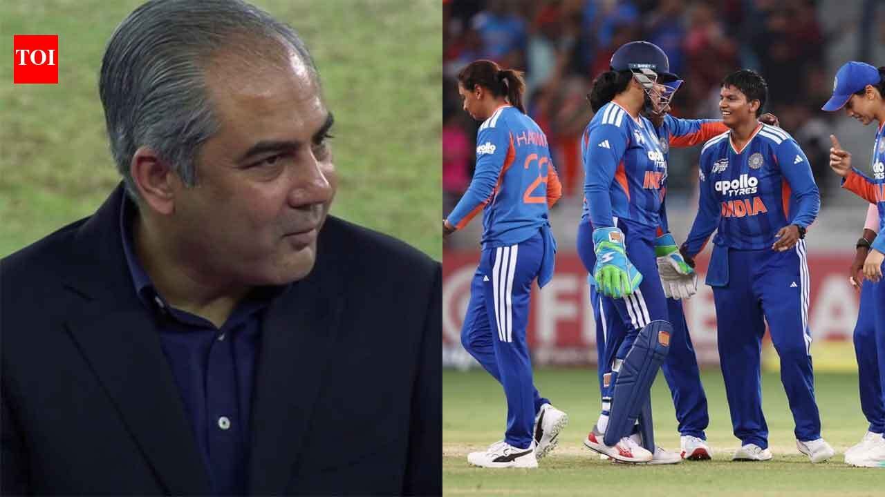 India women’s team refuses to take Asia Cup trophy from Mohsin Naqvi after title win – WATCH | Cricket News