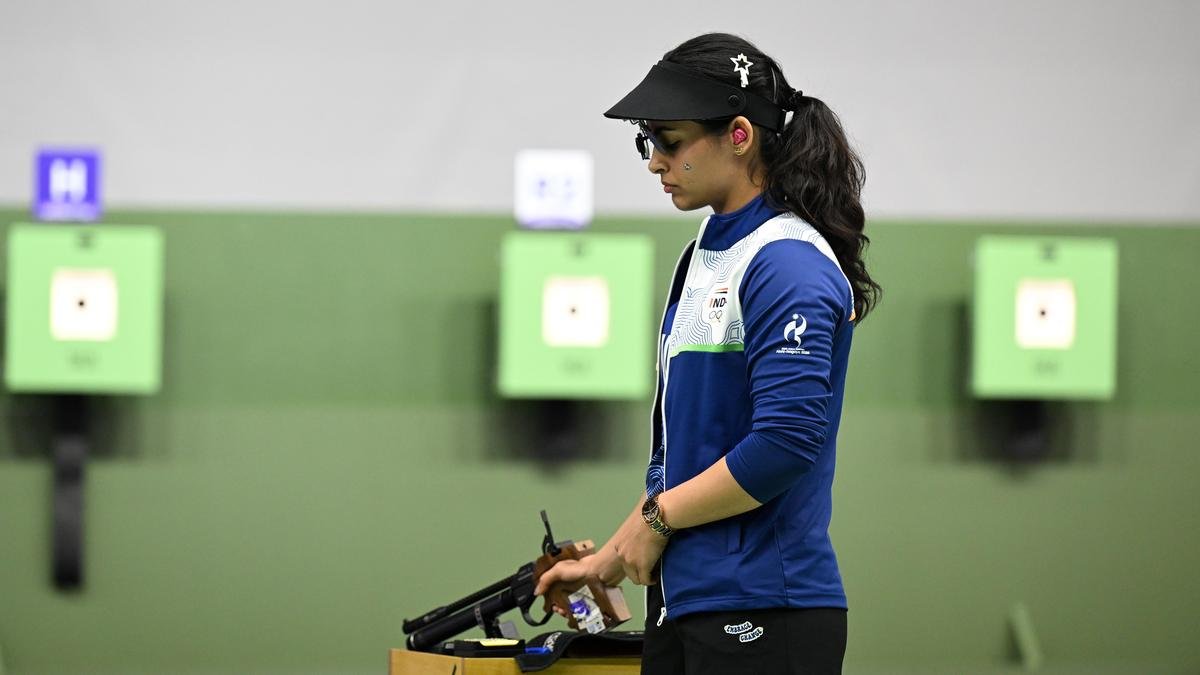 Asian Games 2026 Day 9 LIVE Updates — Treesa-Gayatri crash out; Archery compound teams reach semis; Manu Bhaker fails to impress in women’s 25m pistol event