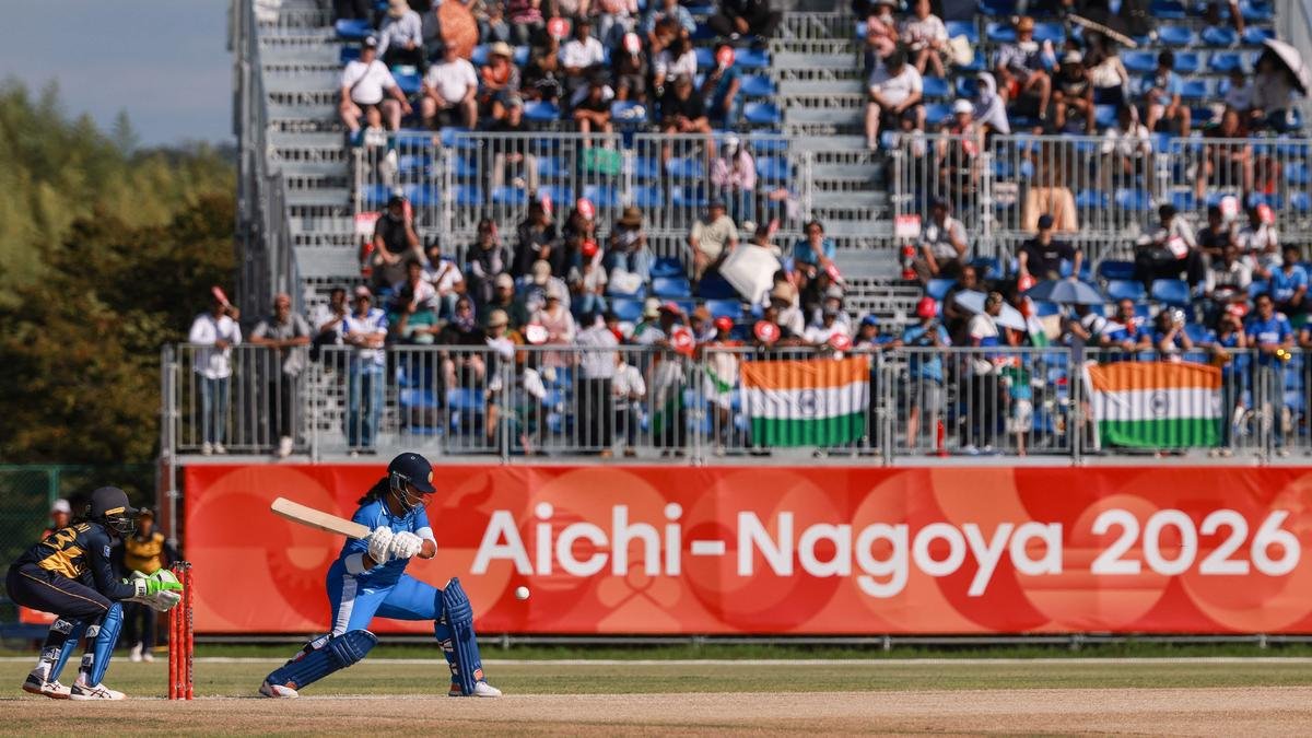 India vs Sri Lanka gold-medal match LIVE score, Asian Games 2026 women's cricket: SL begins chase in final vs IND