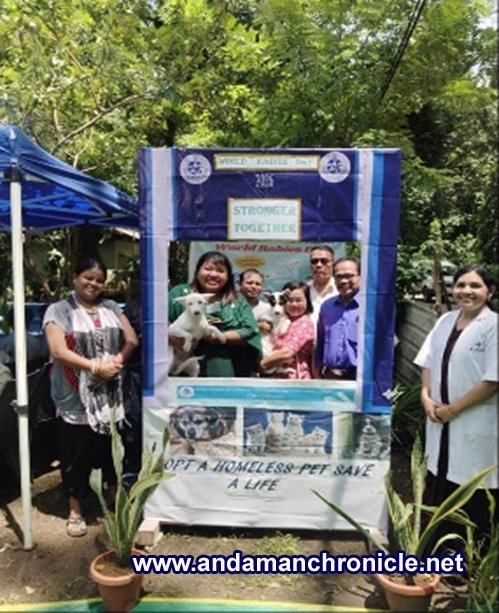 AH&VS Observes World Rabies Day with the Theme ‘Stronger Together’ – Andaman Chronicle