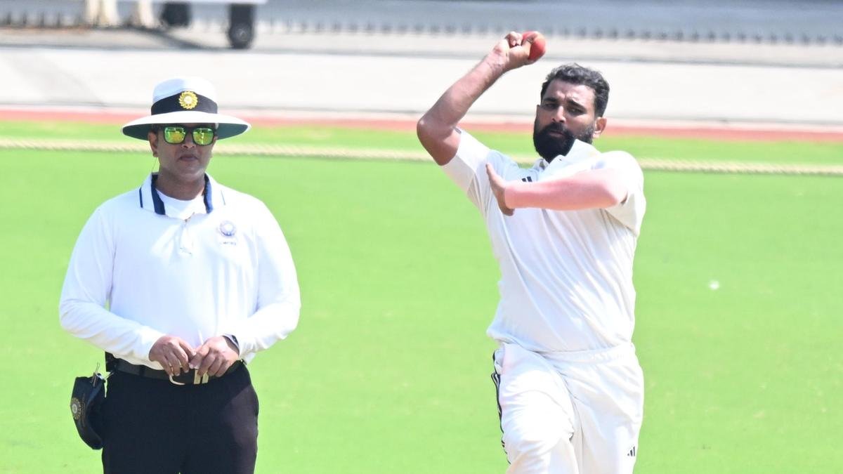 Duleep Trophy final: Shami, Mukesh make things happen in placid conditions to keep South Zone in check