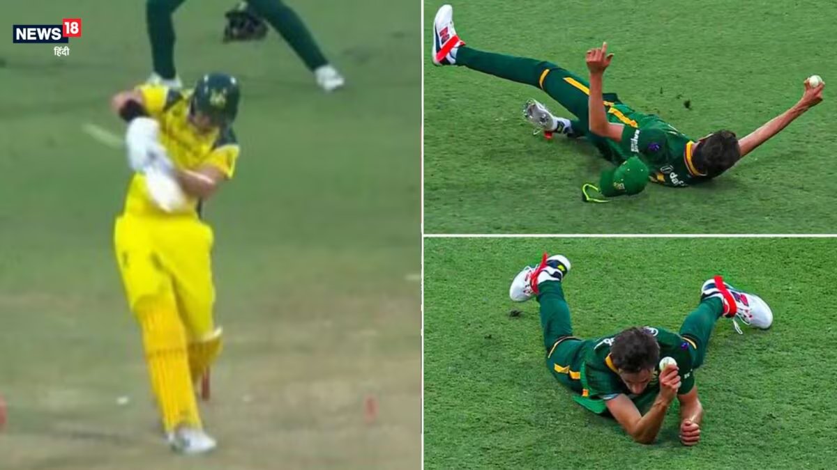 Marco Jansen catch vs AUS: ये कैच नहीं मैजिक है… 6 फीट 8 इंच के मार्को यानसेन ने जमीन से खोदकर निकाली बॉल,