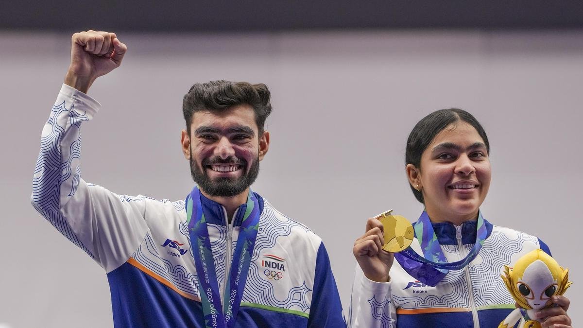 Asian Games 2026 Live Updates, Day 7: Suruchi-Kamaljeet win 10m pistol mixed team gold; Men's team bags 50m rifle 3P silver; Satwik-Chirag suffers shock defeat – Sportstar