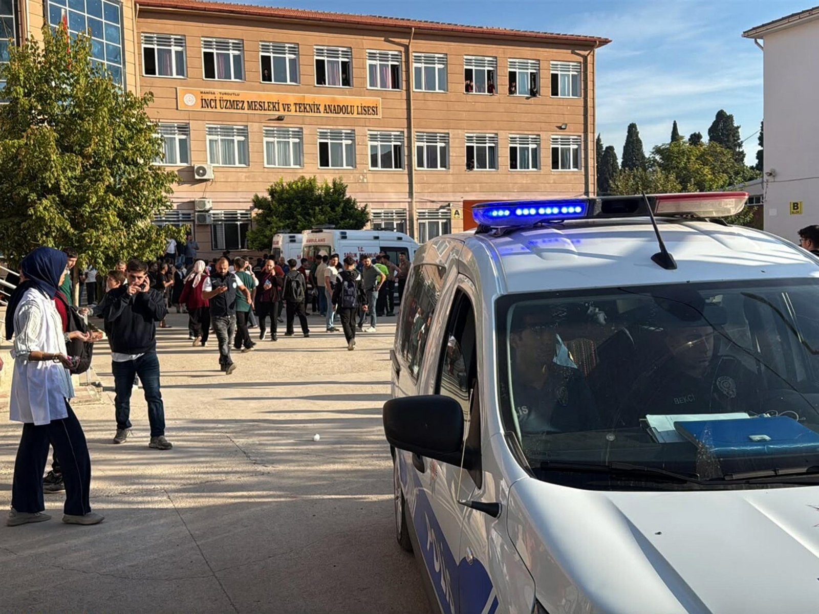 Attacker opens fire near high school in western Turkiye, wounding 11 | Gun Violence News
