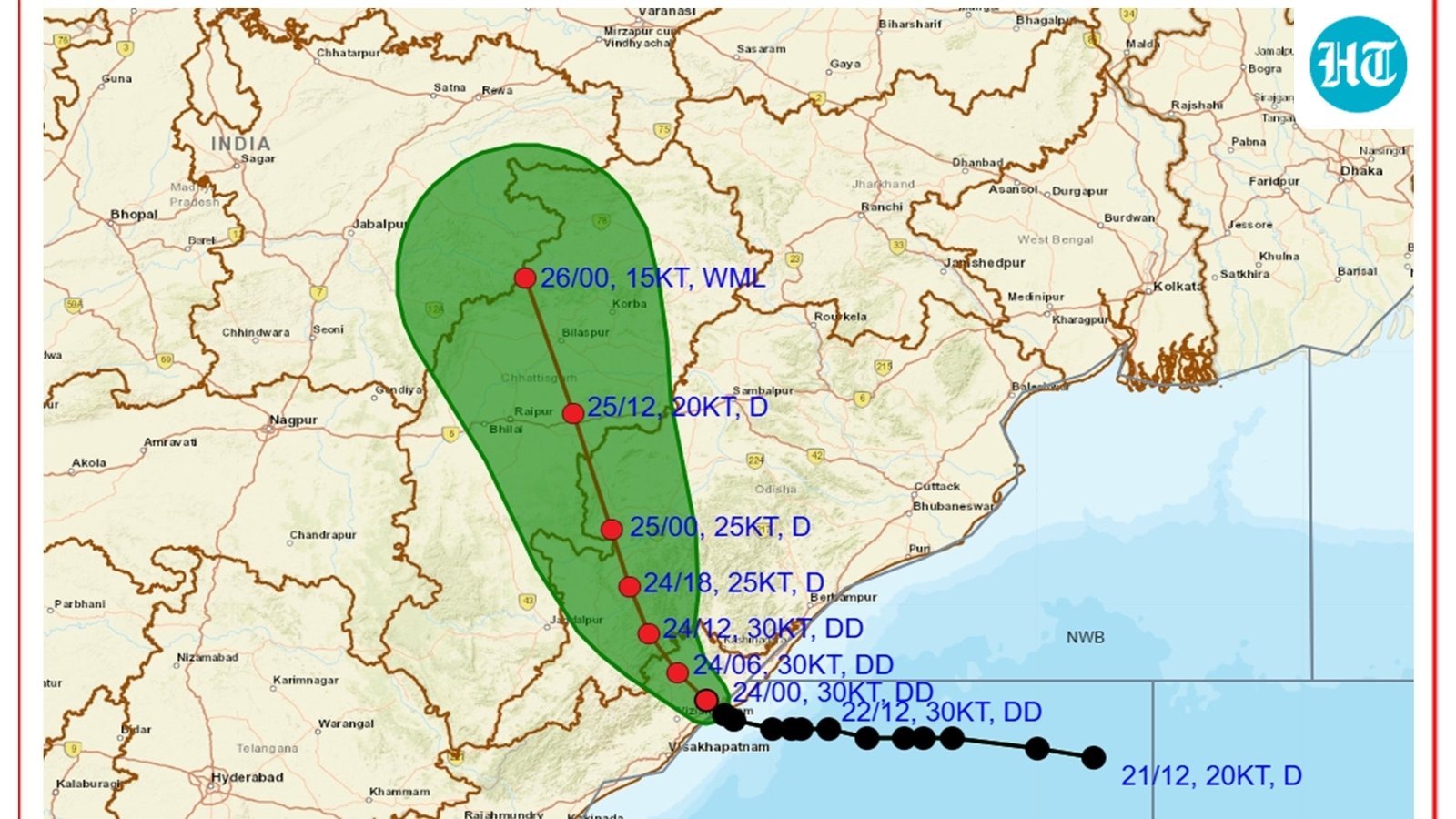 Odisha, Andhra Pradesh weather LIVE: Deep depression progresses after landfall; red alert in Odisha, schools shut