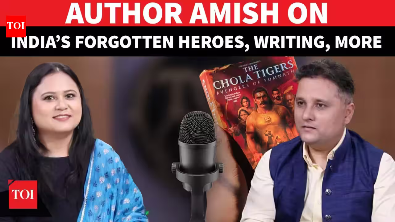 एक्सक्लूसिव: ‘द चोल टाइगर्स’ लिखने पर लेखक अमीश, भारत के भूले हुए नायकों से सबक, और भी बहुत कुछ
