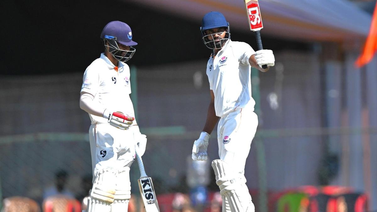 Irani Cup 2026: Paras Dogra, Lone Nasir bail J&K out of trouble to get first innings lead over Rest of India
