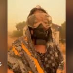 ‘कहीं नहीं बच सकते’ – इंडोनेशियाई लोगों ने नारंगी धुंध से घिरे शहरों के फुटेज साझा किए