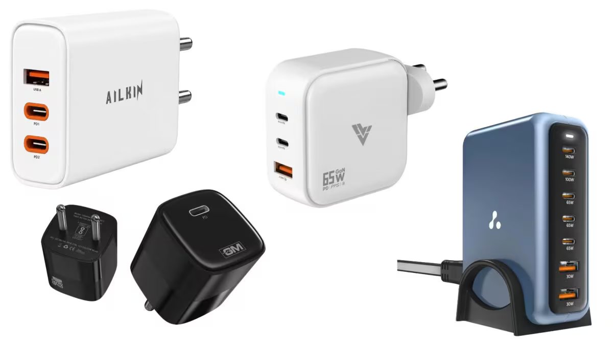140W GaN Charger that charges 7 devices simultaneously is also cheap, this is the price on Amazon