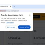 Chrome will now show a warning before you visit ‘suspicious’ sites
