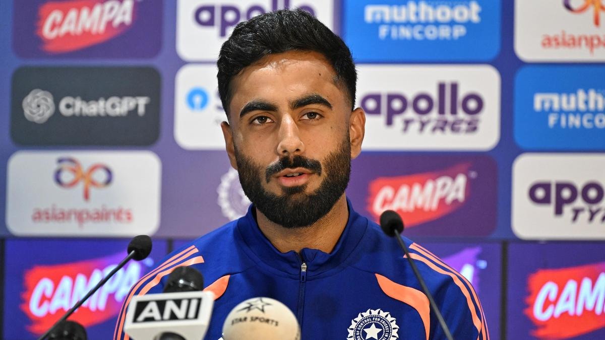 IND vs WI: Talking to Jadeja has been very helpful for me this series, says Naman Dhir