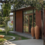 Inside a well-ventilated Bhuj home designed to stay naturally cool in 40°C summer heat