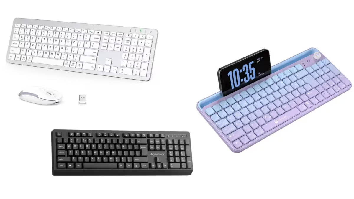 Want a Wireless Keyboard? Zebronics combo priced at ₹499 and 80% discount is available on Amazon.
