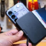 This toolless modular lever-action wallet is the coolest I’ve stuck to my phone
