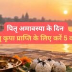 पितृ अमावस्या पर करें 5 काम, पितरों के आशीर्वाद से सुधर सकता है जीवन, पितृदोष भी होगा दूर